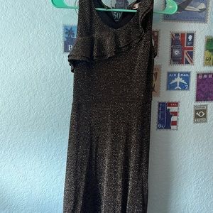 Epic Threads Size XL juniors black sparkly dress